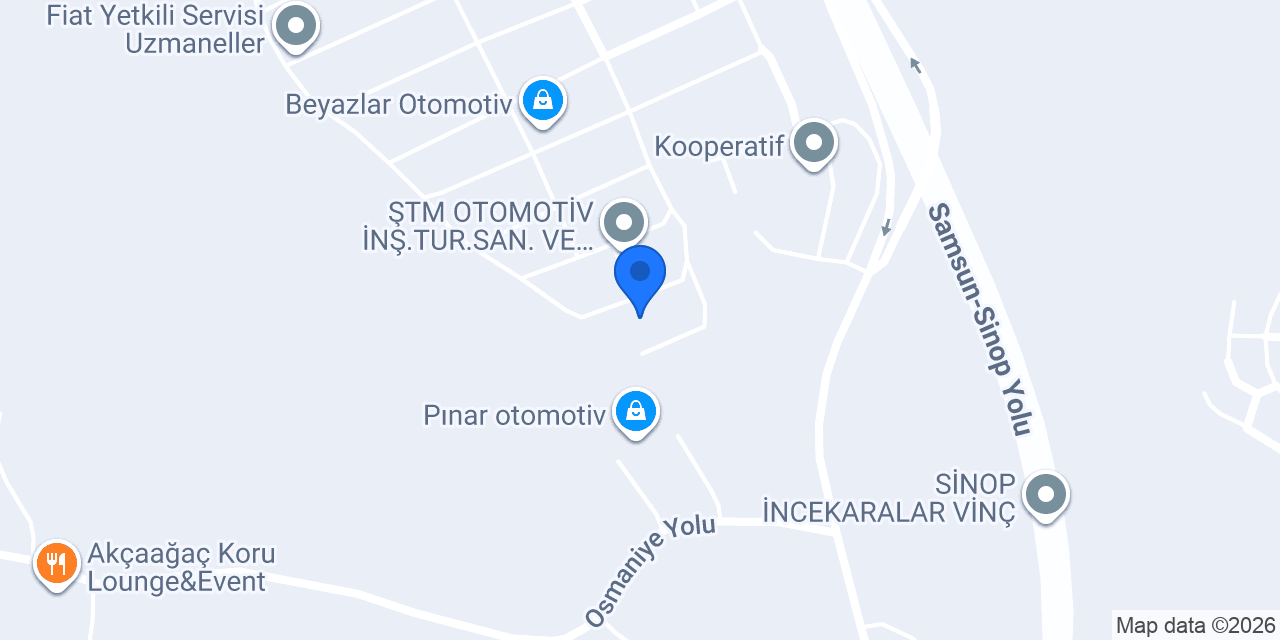 KUZEY CAM konumu