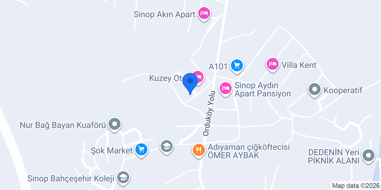 Melay Bungalovları konumu