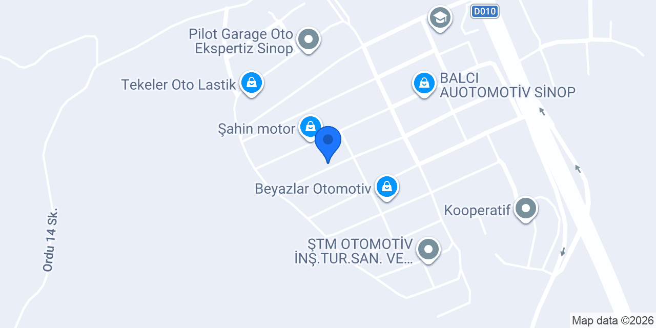 Sinop silah konumu