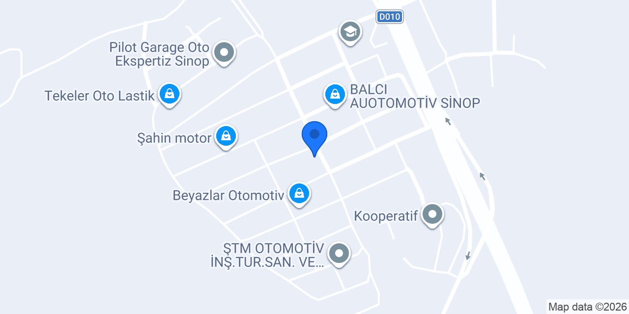Kurular Oto Boya konumu