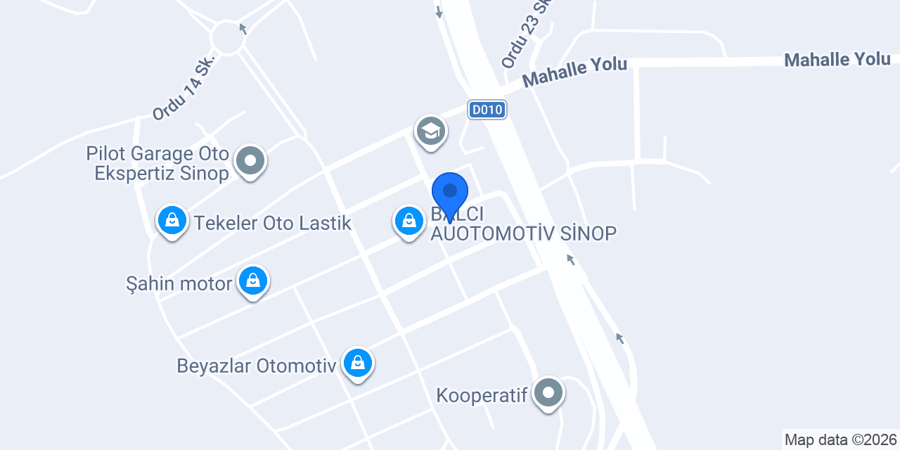 Dedeoğlu Oto Yedek Parça konumu