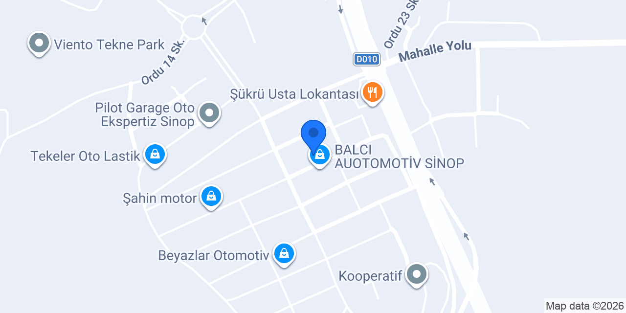 Özcan Auto Aksesuar konumu
