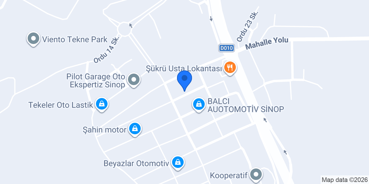 Başkan Otomotiv konumu