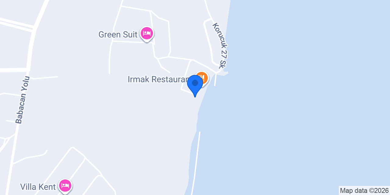 Palm Garden Bungalov & Restaurant konumu