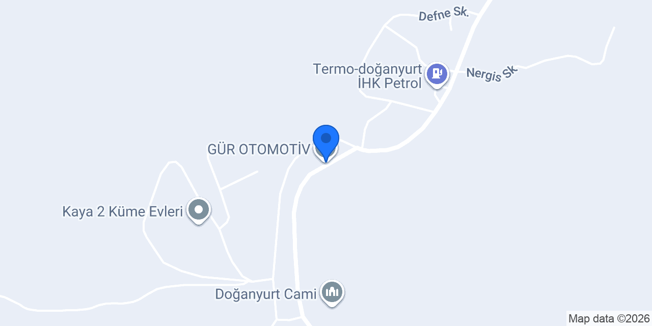 GÜR OTOMOTİV konumu