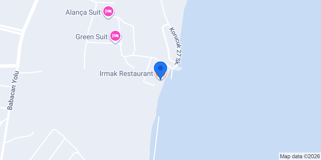 Irmak Restaurant konumu