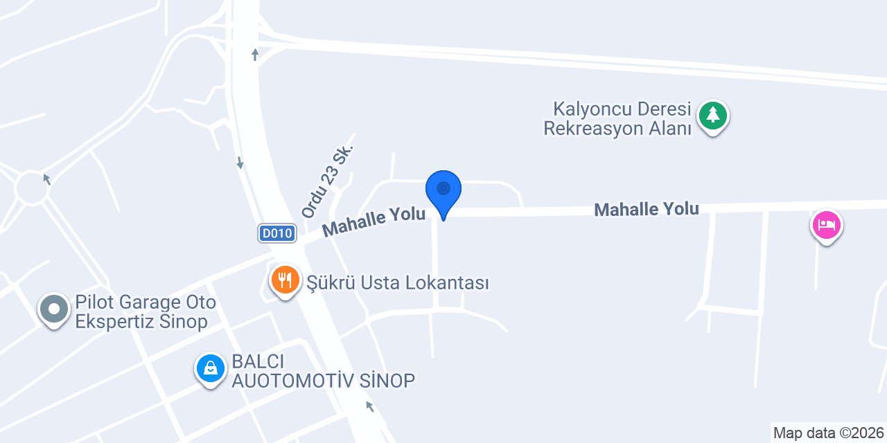 Akmercan Sinop Doğalgaz konumu