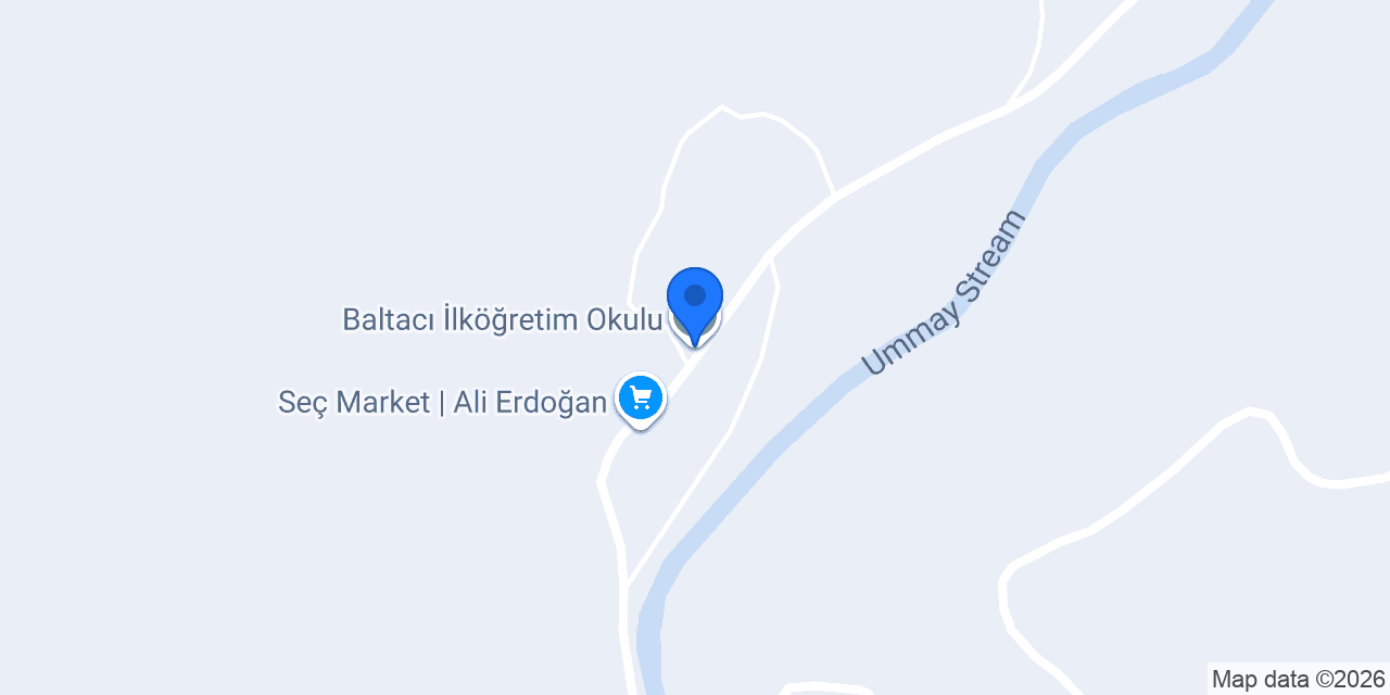 Baltacı İlköğretim Okulu konumu