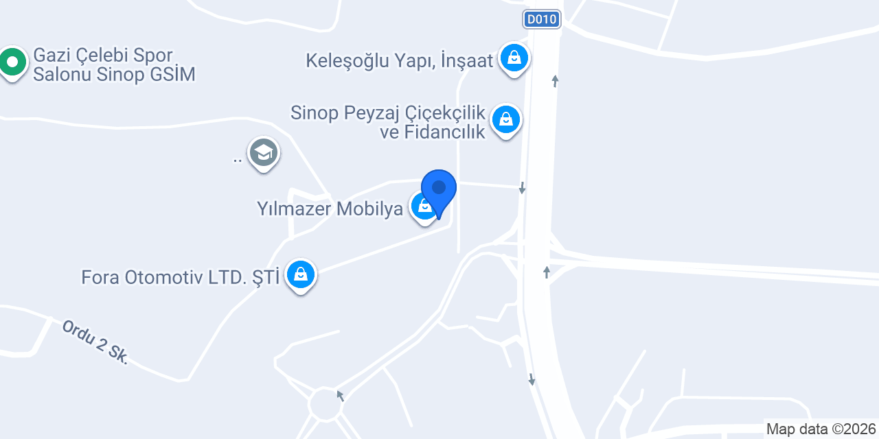 Şirin Mobilya konumu