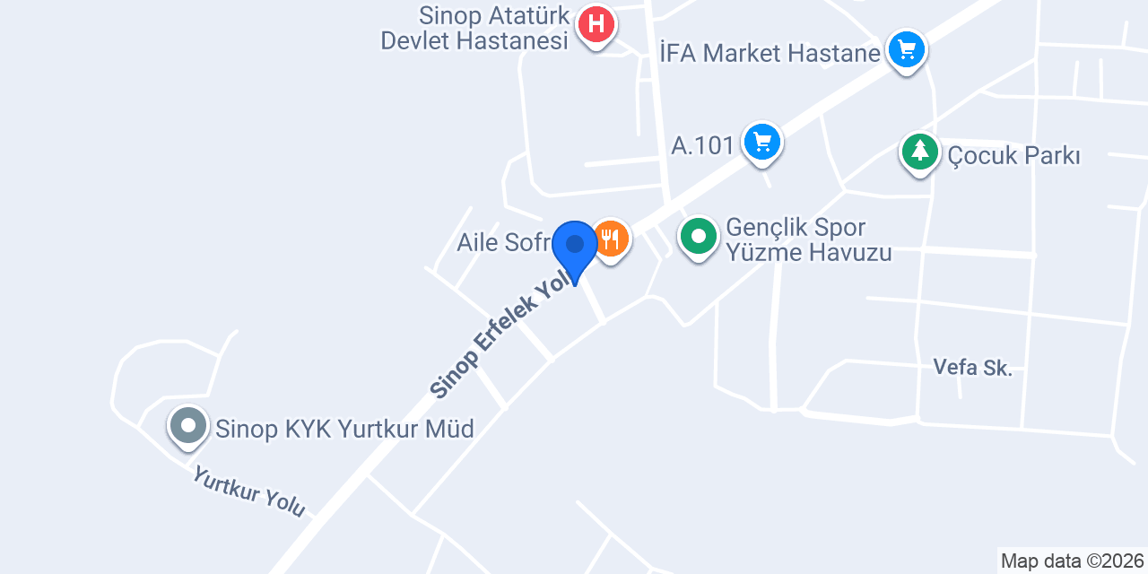 ÖMER AYBAK ÇİĞKÖFTECİ konumu
