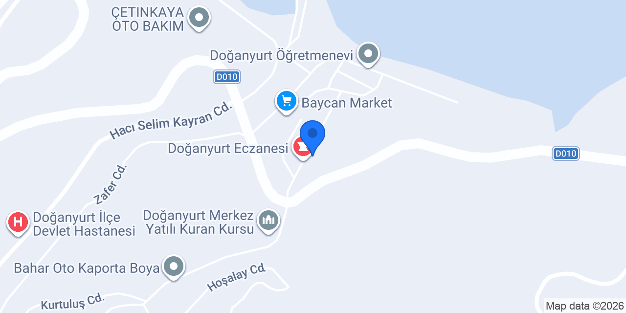 Doğanyurt Belediyesi konumu