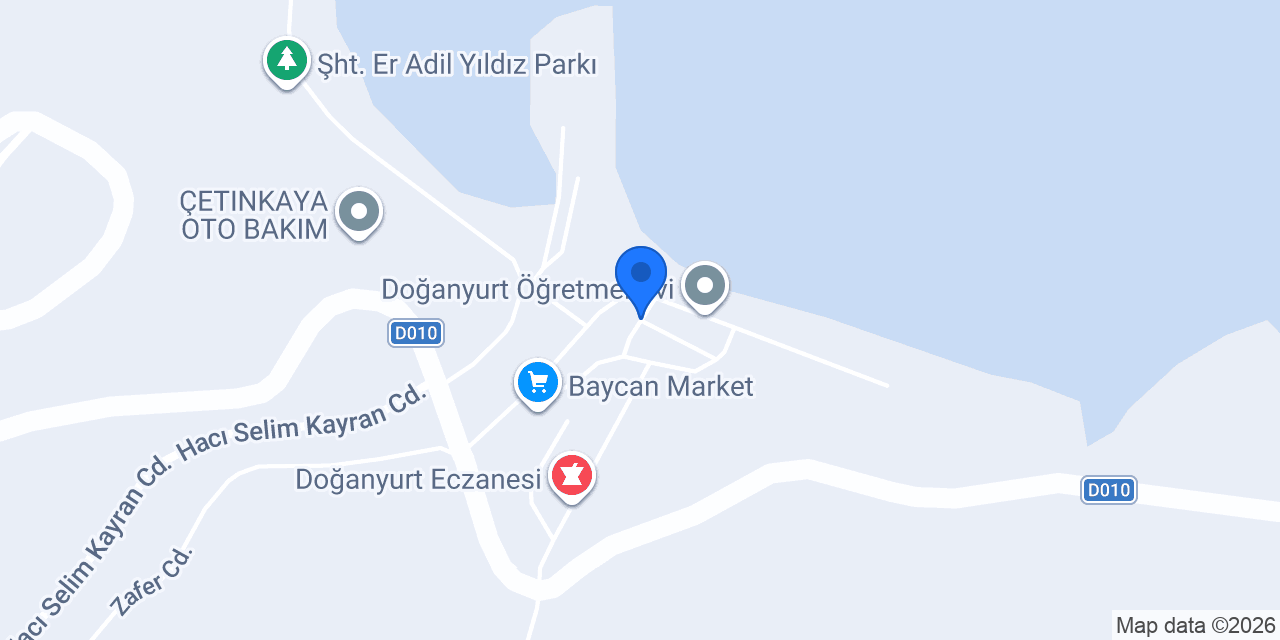 Çetinkayalar Pasta-Pide ve Börek Salonu konumu