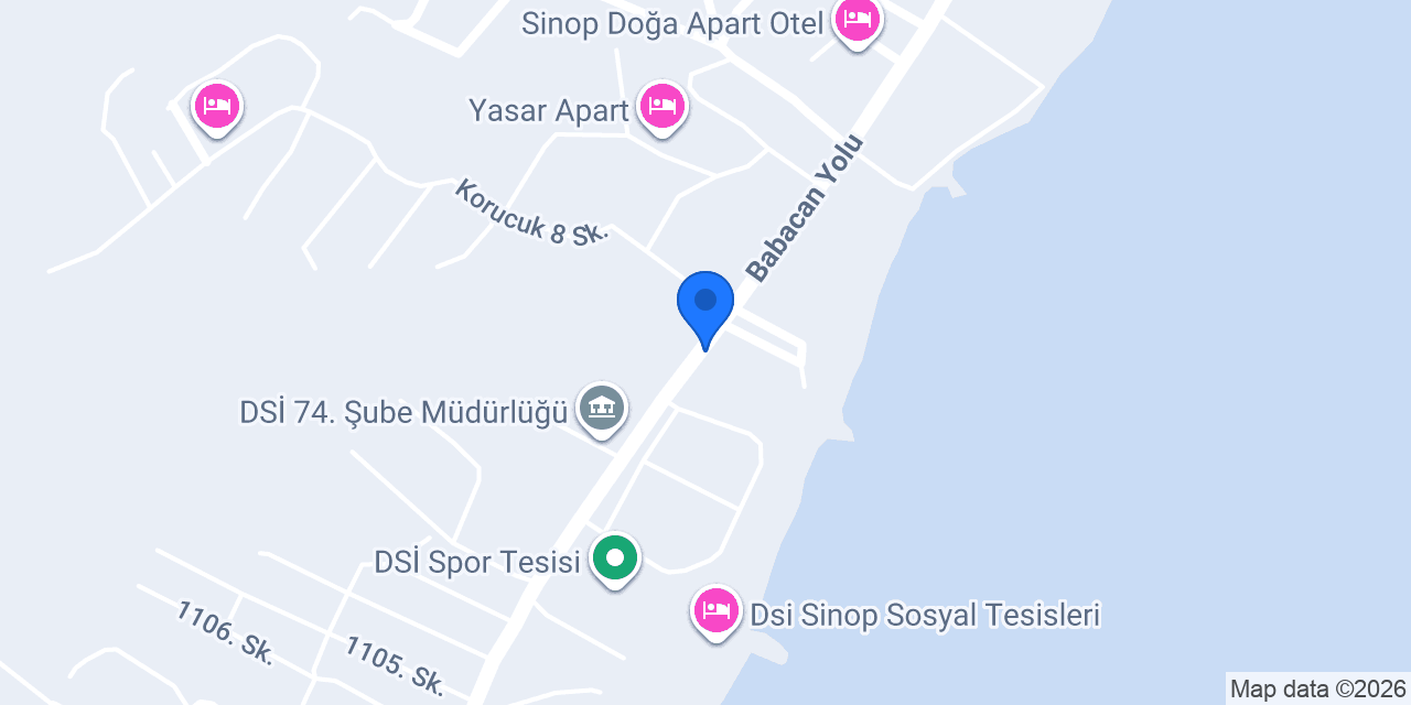 Sinop Mangal Kömürü konumu