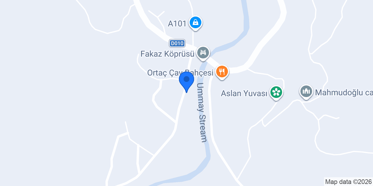Güven Market konumu