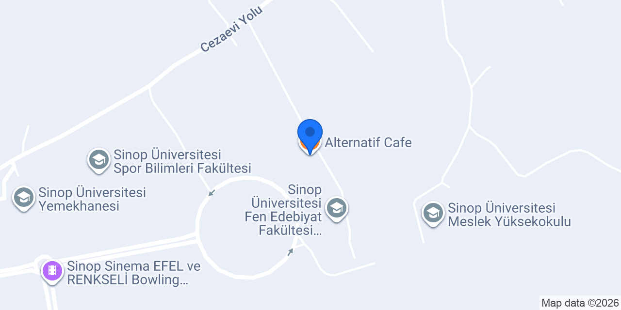 Alternatif Cafe konumu