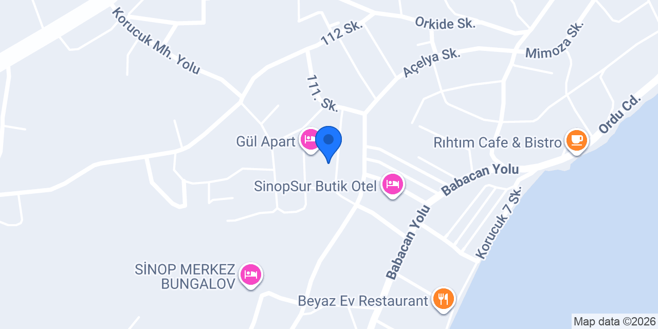 Mis Bahçe konumu