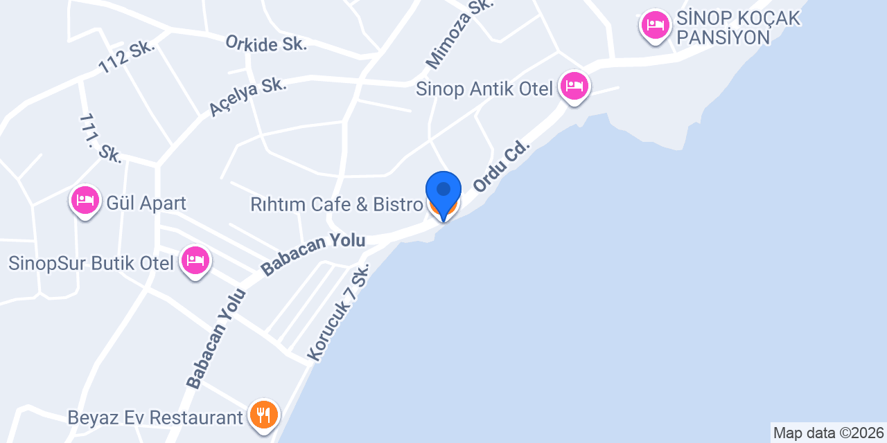 Rıhtım Cafe & Bistro konumu