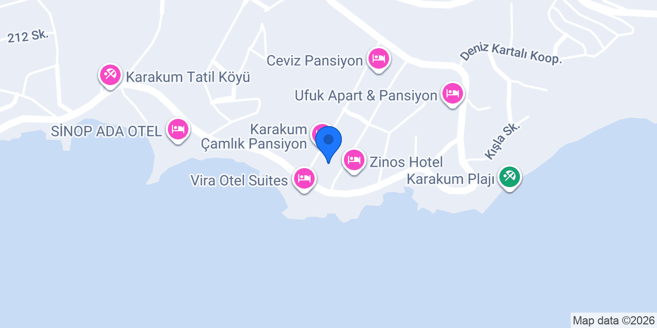 Mimoza Apart & Otel konumu