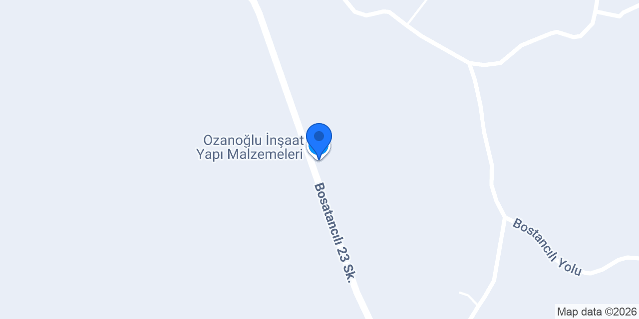 Ozanoğlu İnşaat Yapı Malzemeleri konumu