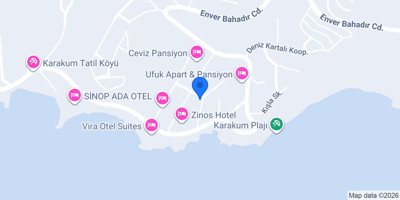 Tanem Apart & Pansiyon konumu