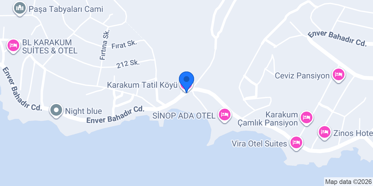 Karakum Tatil Köyü konumu