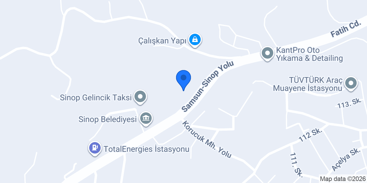 Hisar Home Mobilya konumu
