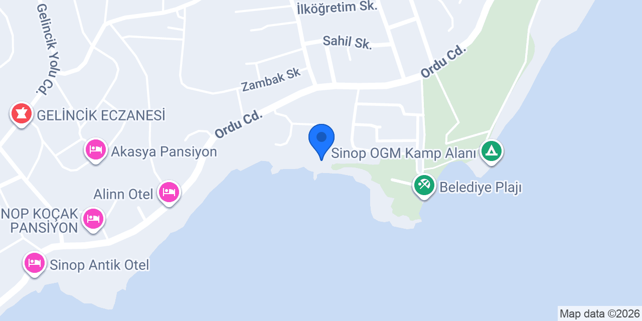 Ayışığı Restaurant konumu
