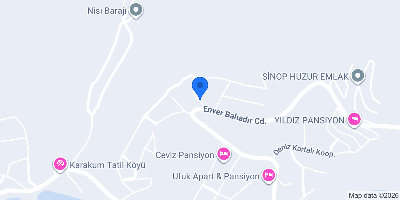 Sinop Loca Butik Otel konumu