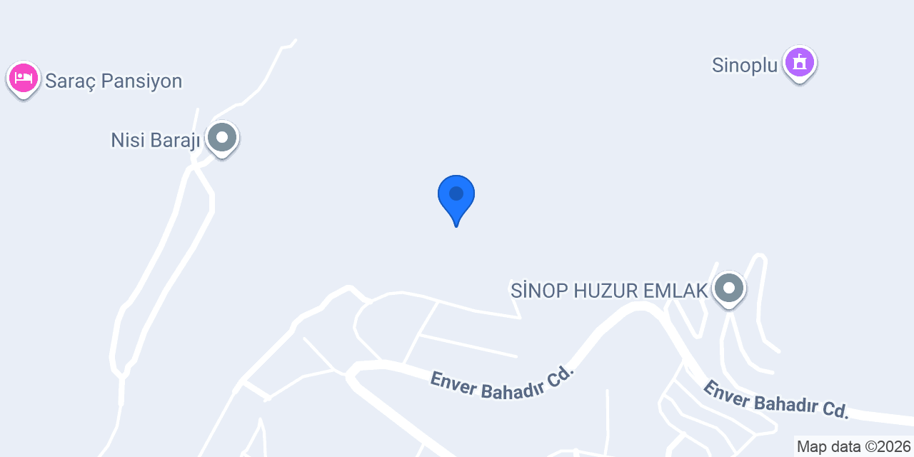 Hacer Orta Pansiyon konumu