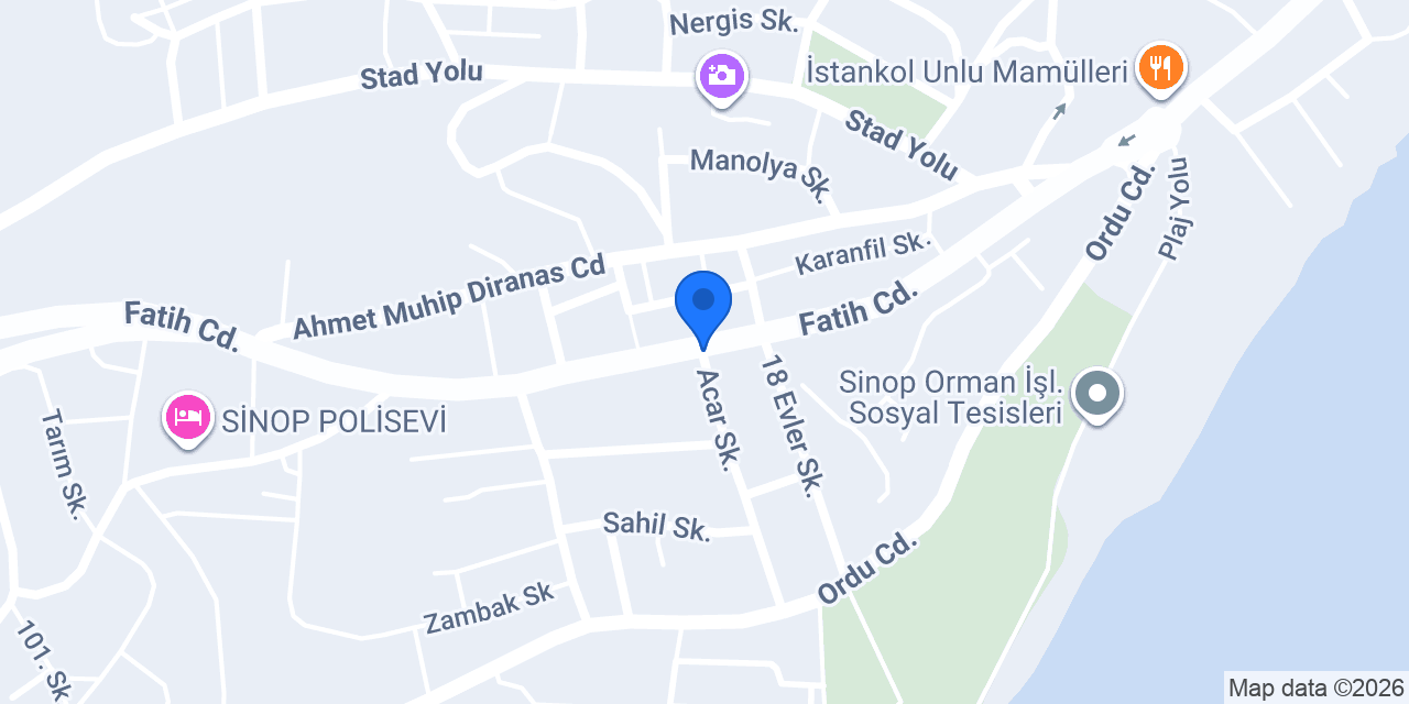 Tekin Taksi konumu