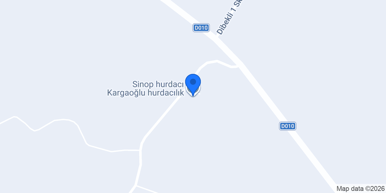 Sinop hurdacı Kargaoğlu hurdacılık konumu