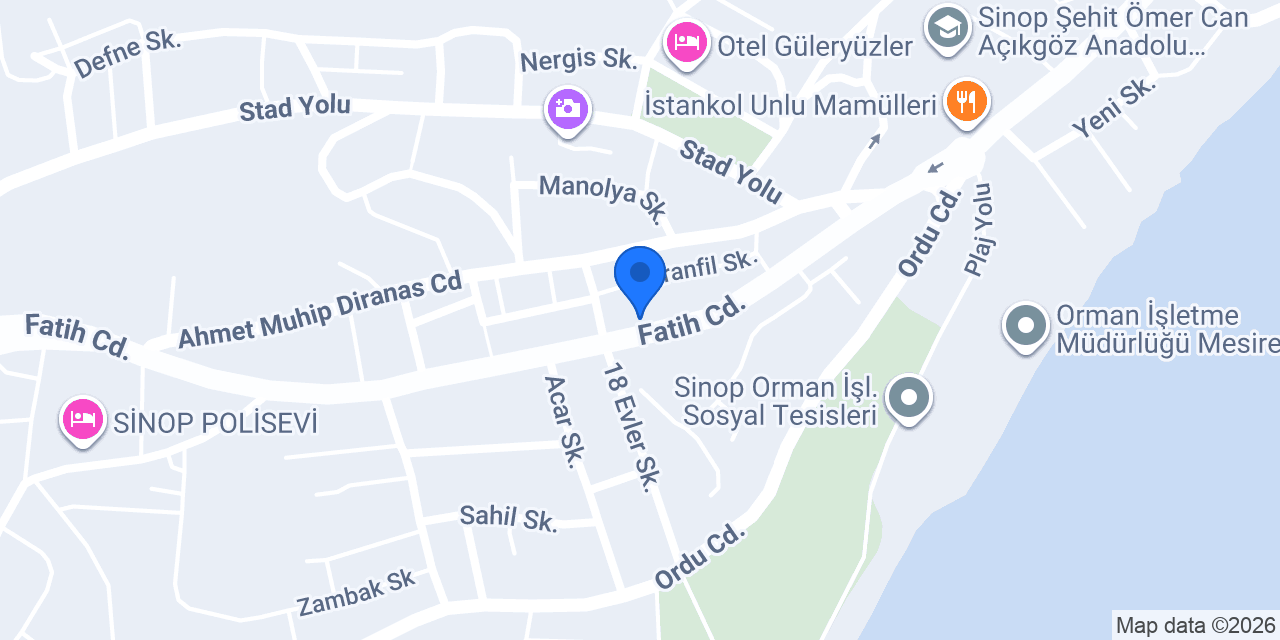 Güneş Sigorta konumu