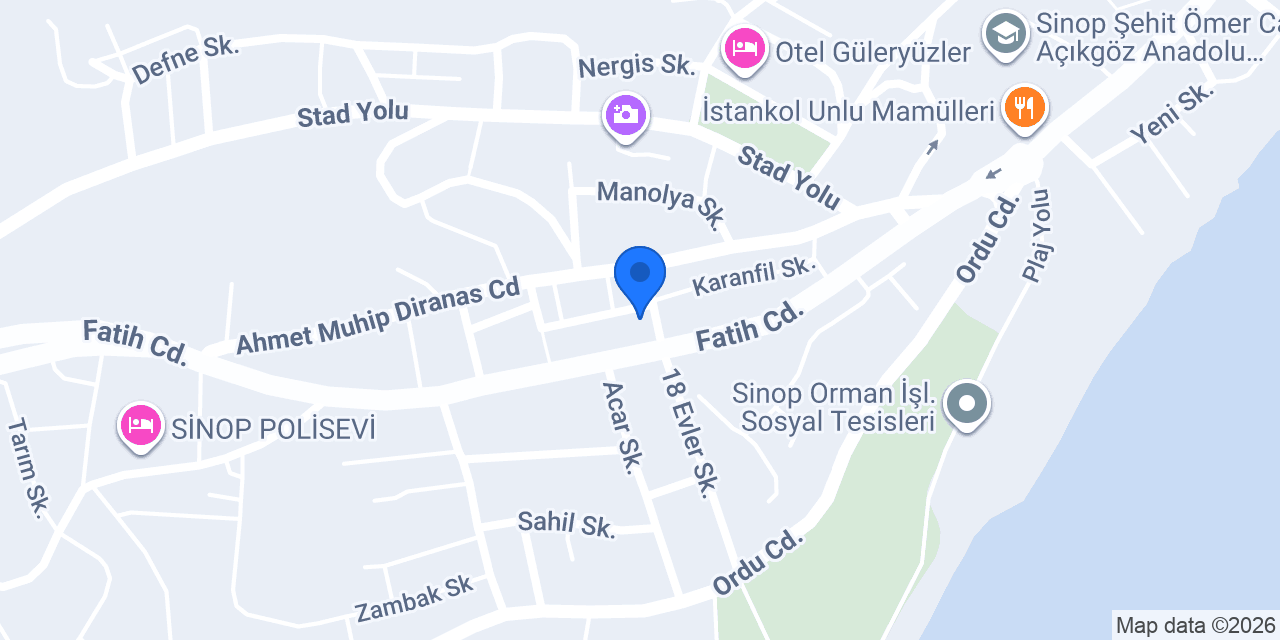 Turhan Yapı Gayrimenkul konumu