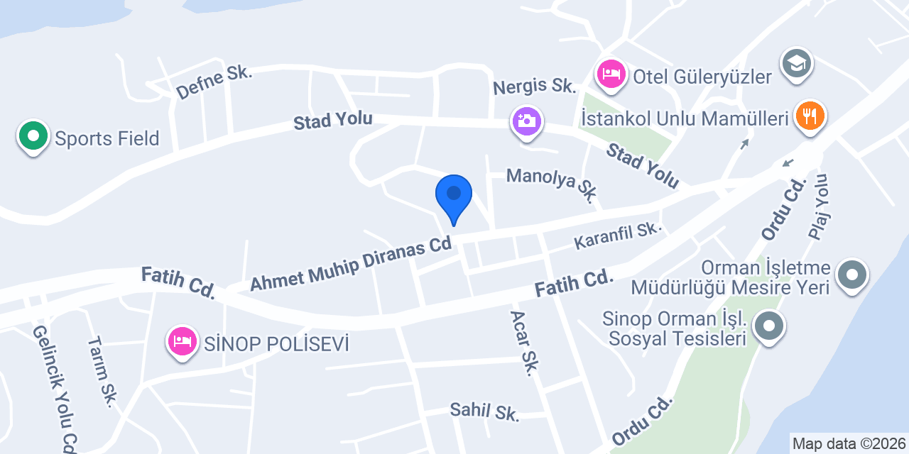Kuzey Dondurma konumu
