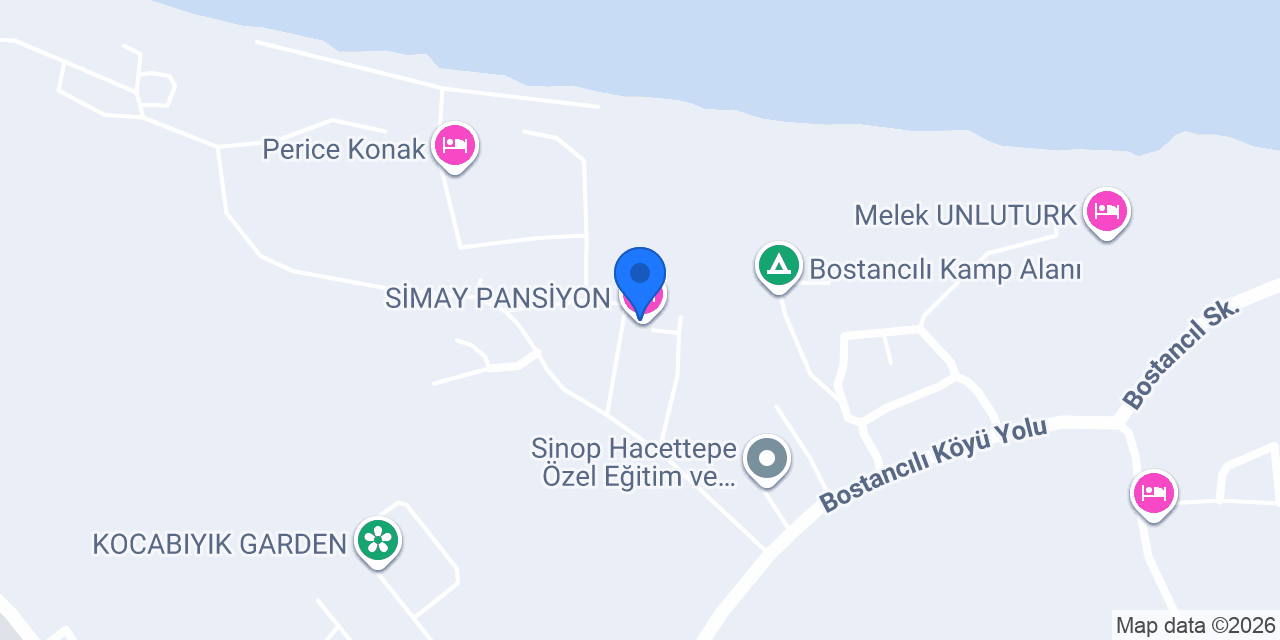 SİMAY PANSİYON konumu