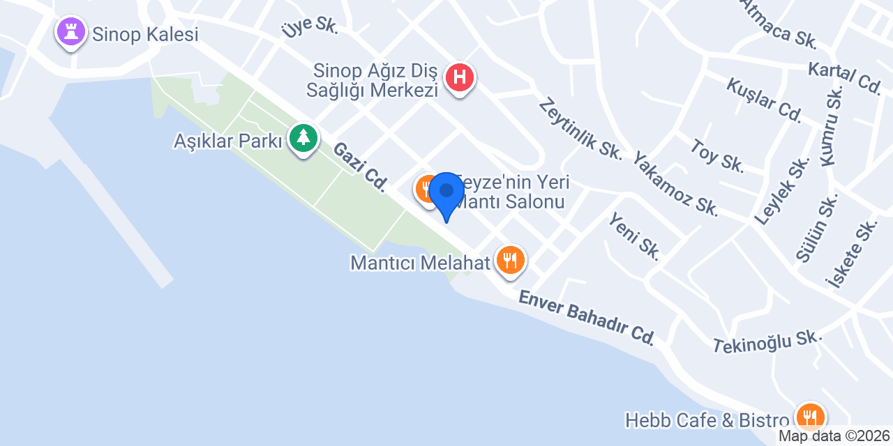 Şen Cafe & Bistro Şen Pastaneleri 1925 konumu