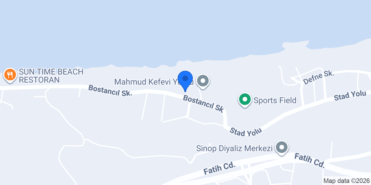 Kayıkcı Bungalov Pansiyon konumu