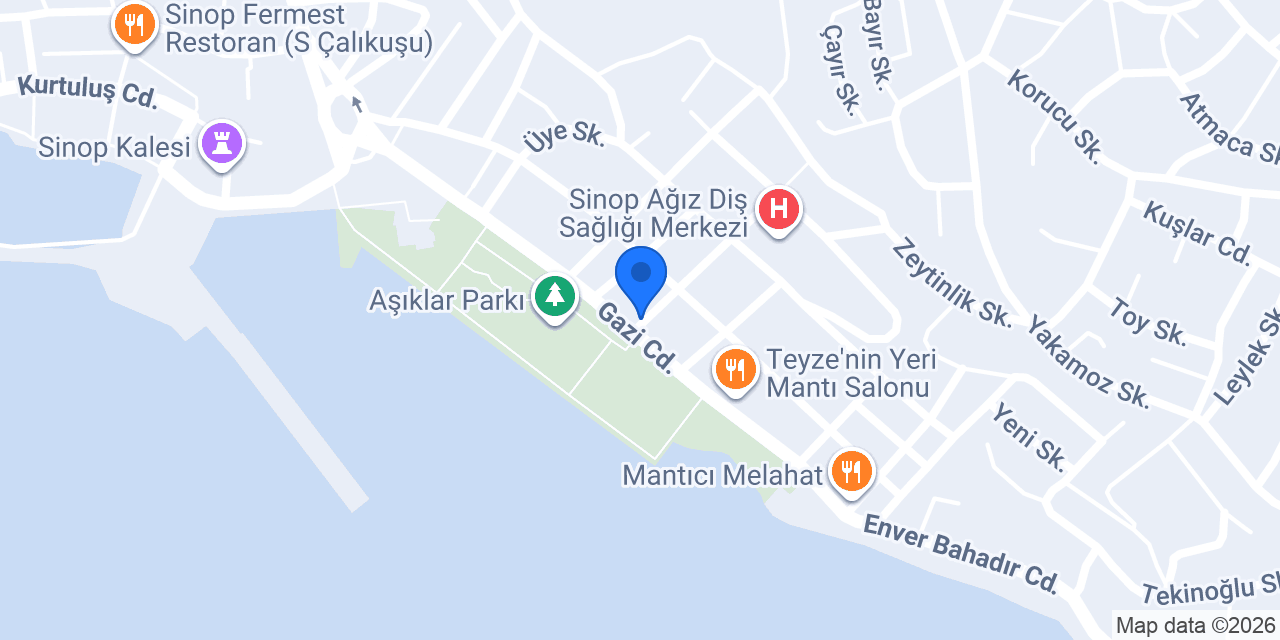 Kervancı Durağı konumu