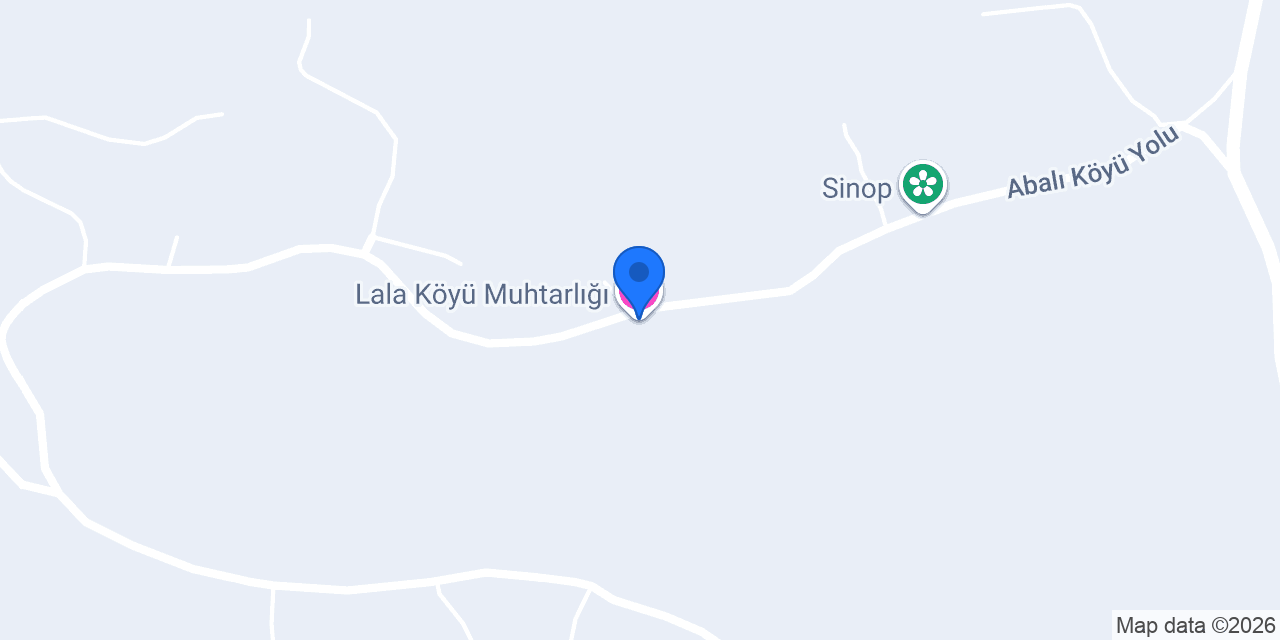 Lala Köyü Muhtarlığı konumu