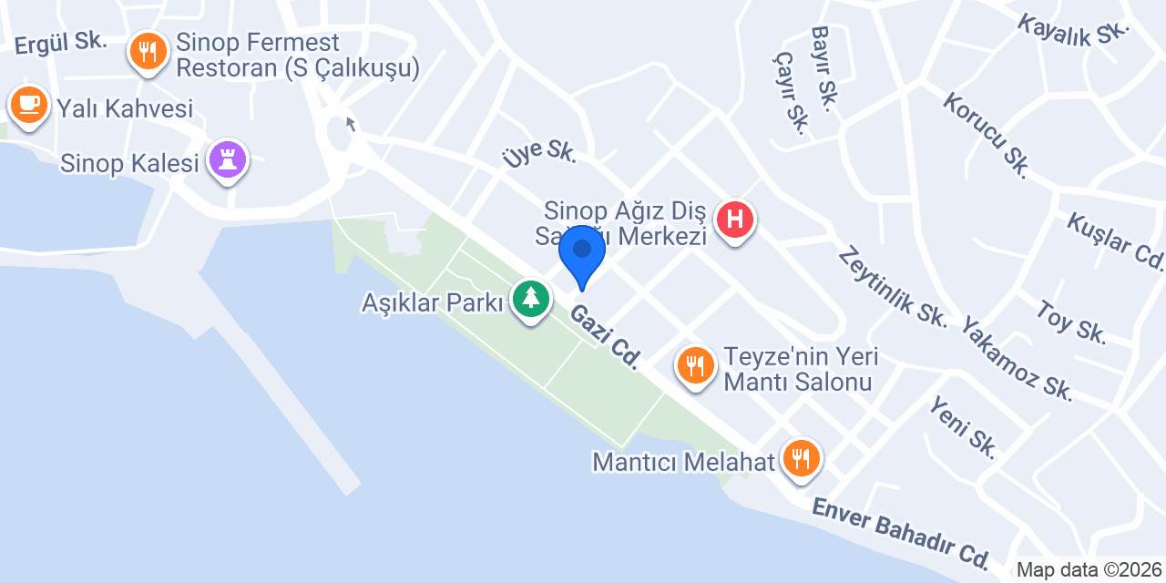 NEHİR CAFE & RESTAURANT konumu