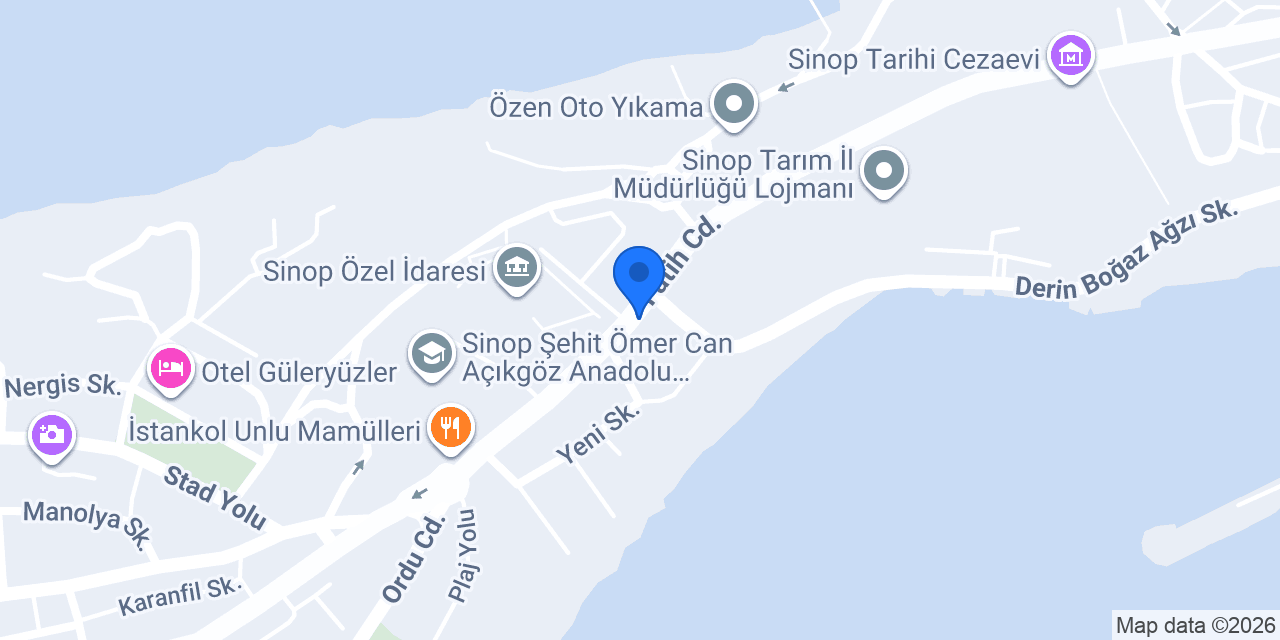 Sinop 2 Nolu Aile Sağlık Mrk. konumu