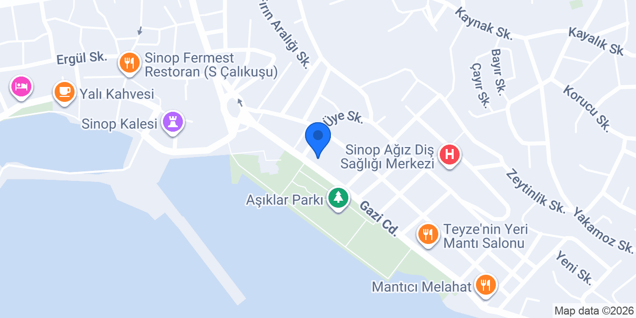 Hatay Döner Center konumu
