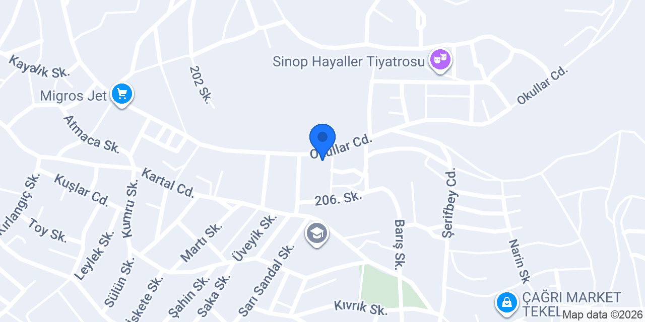 NAZ TEKEL MARKET konumu