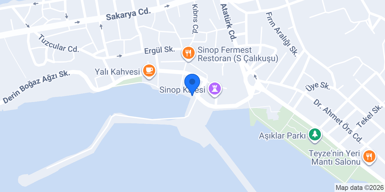 Almira Gezi Teknesi konumu