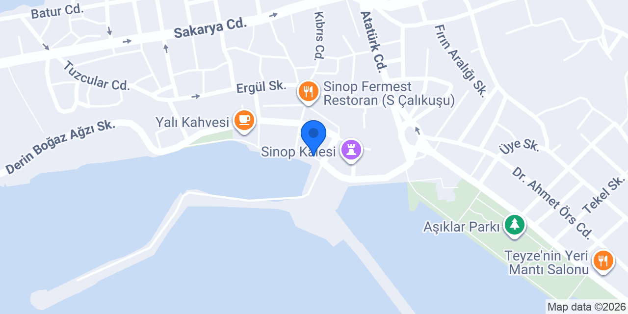 Mathiday’s Sinop konumu