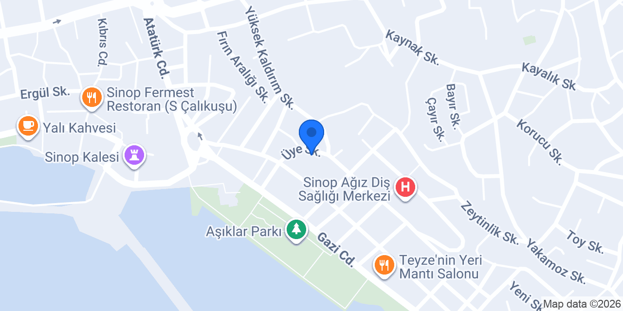 Kuaför Çetin konumu