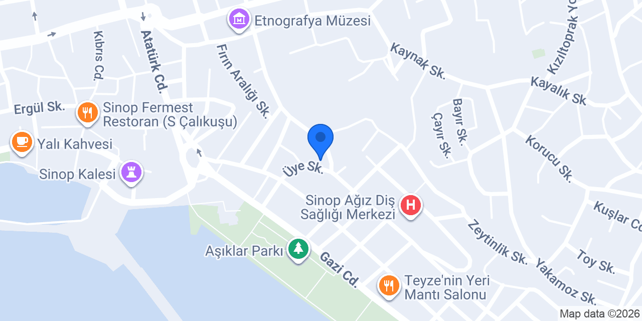 Kuzey Tekel konumu