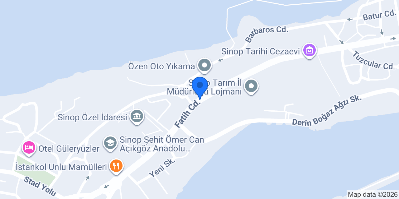 Çetinay Petrol konumu