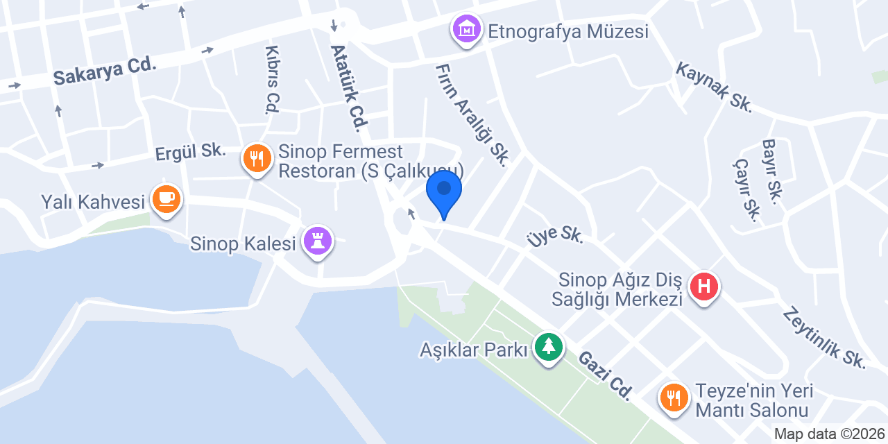 Kotra Restoran konumu