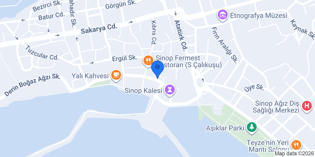 Okyanus Tekne Modelleri konumu